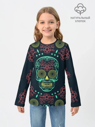 Детский лонгслив / Ornamental death