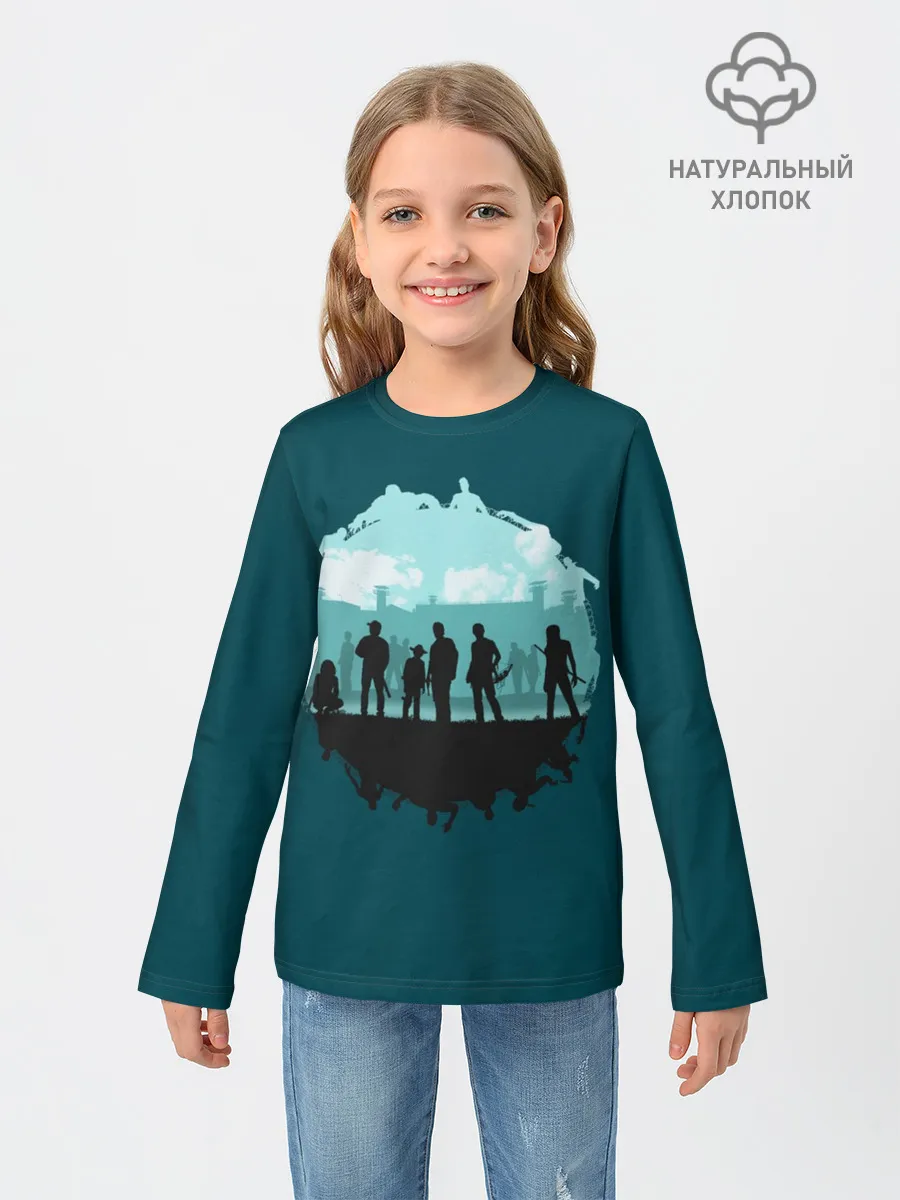 Детский лонгслив / Ходячие Мертвецы