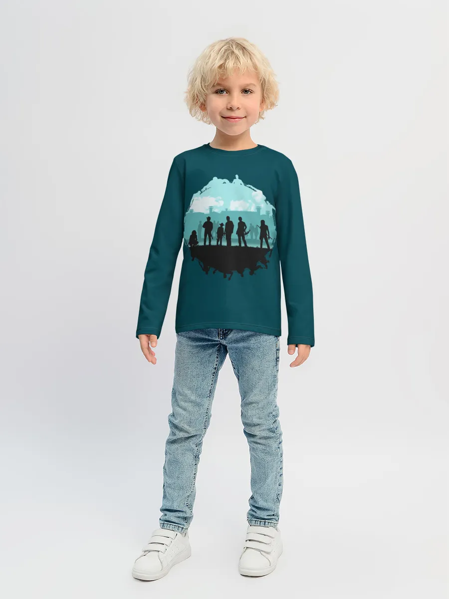 Детский лонгслив / Ходячие Мертвецы