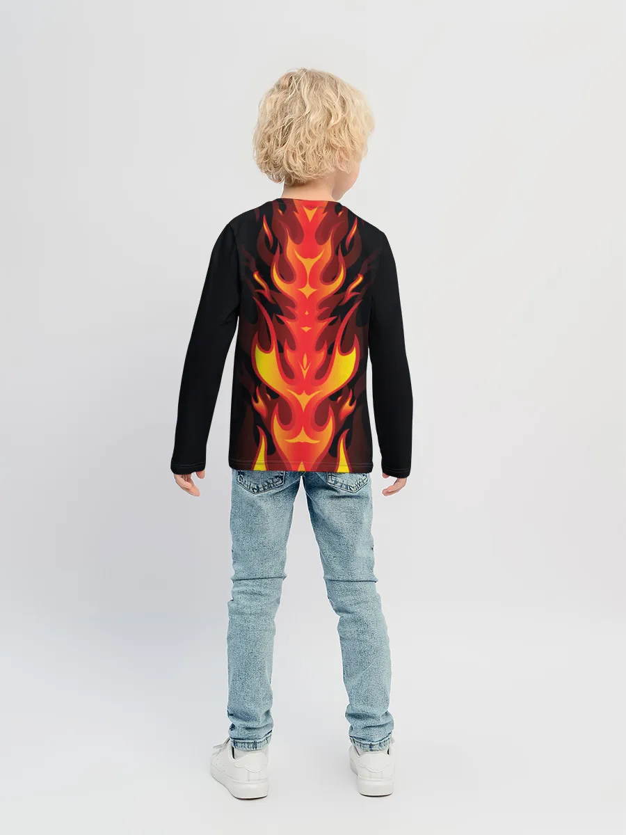 Детский лонгслив / PUBG Fire