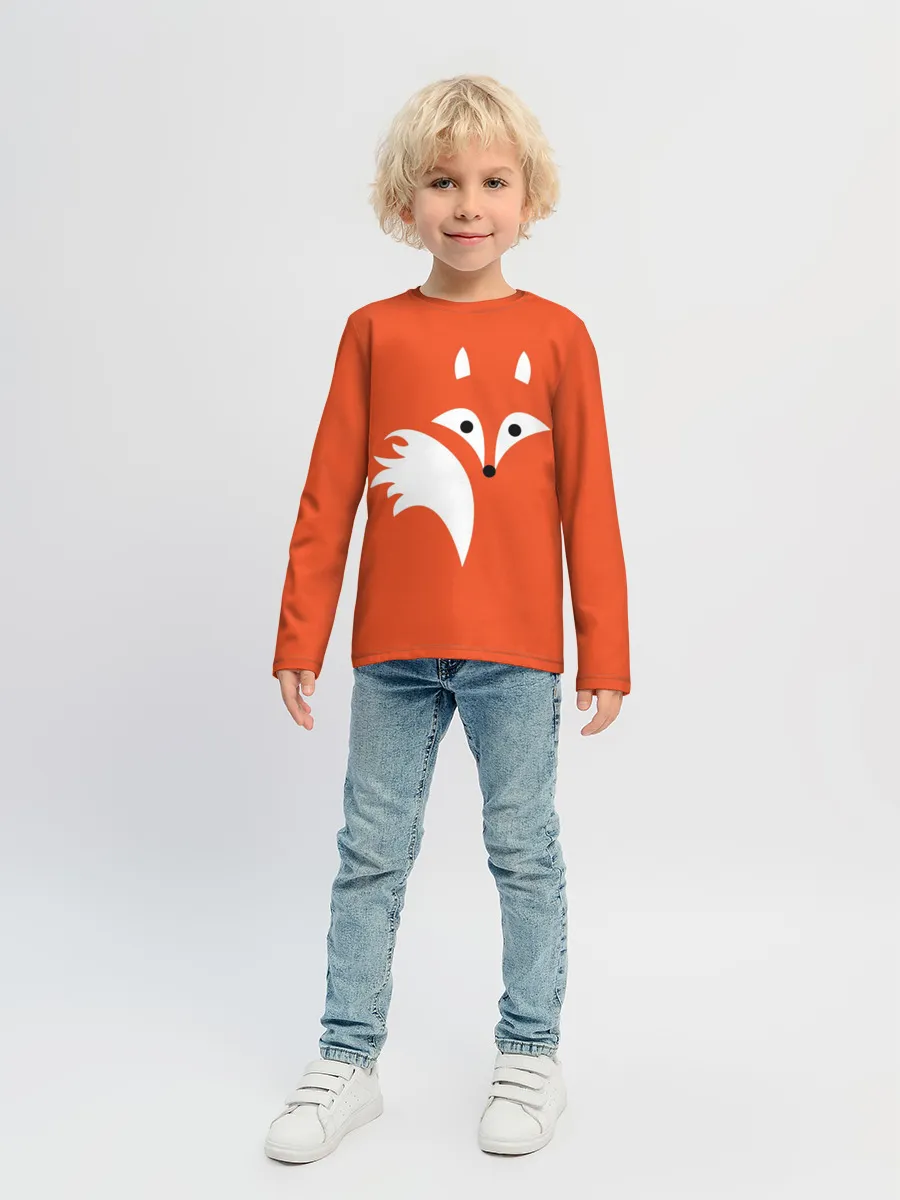 Детский лонгслив / Лисичка