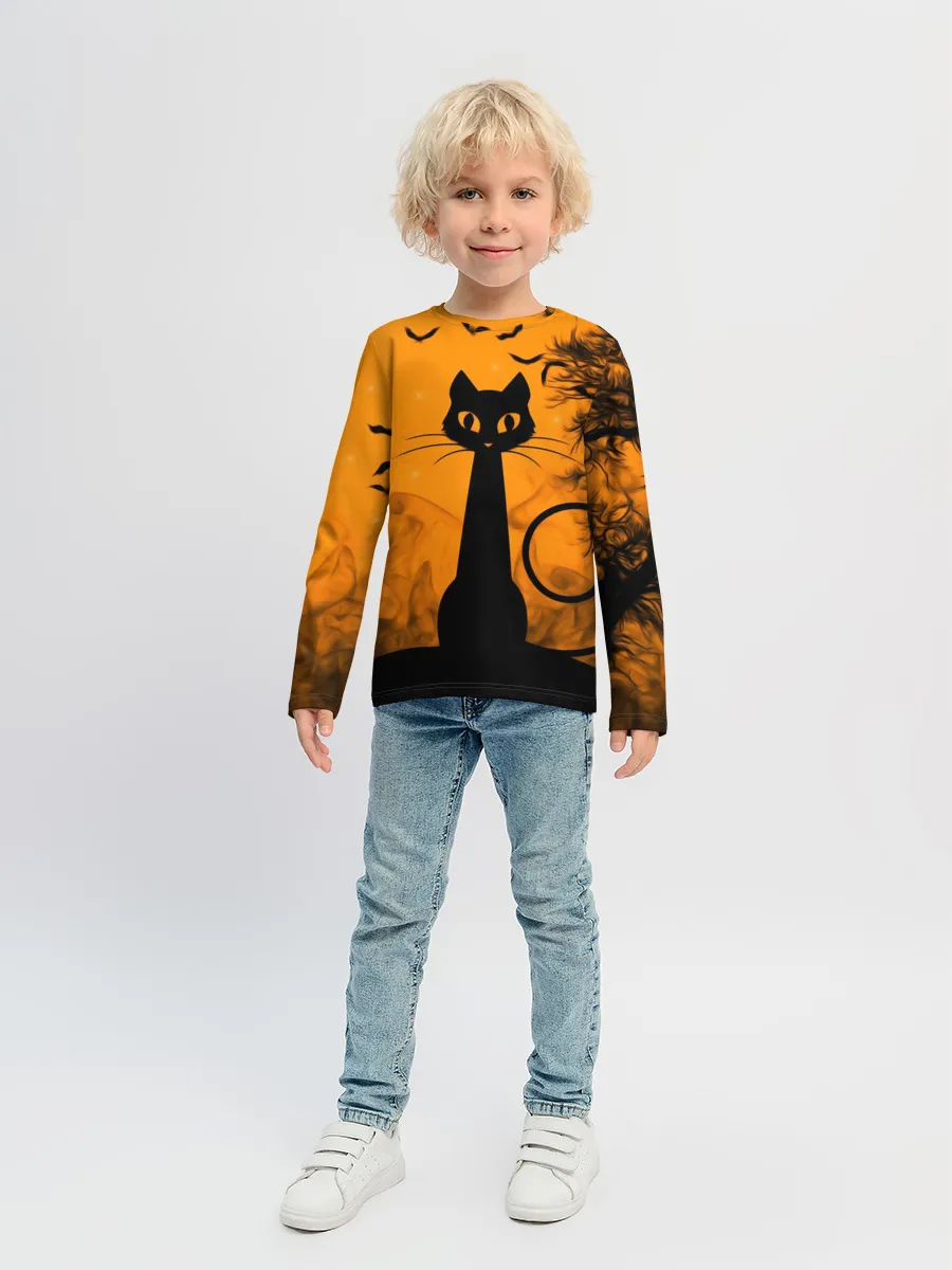 Детский лонгслив / Halloween