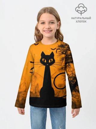 Детский лонгслив / Halloween