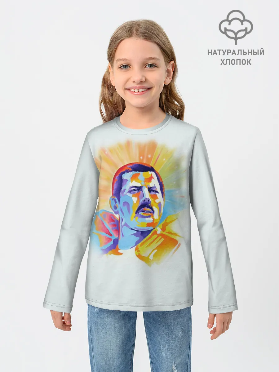Детский лонгслив / Freddie Mercury