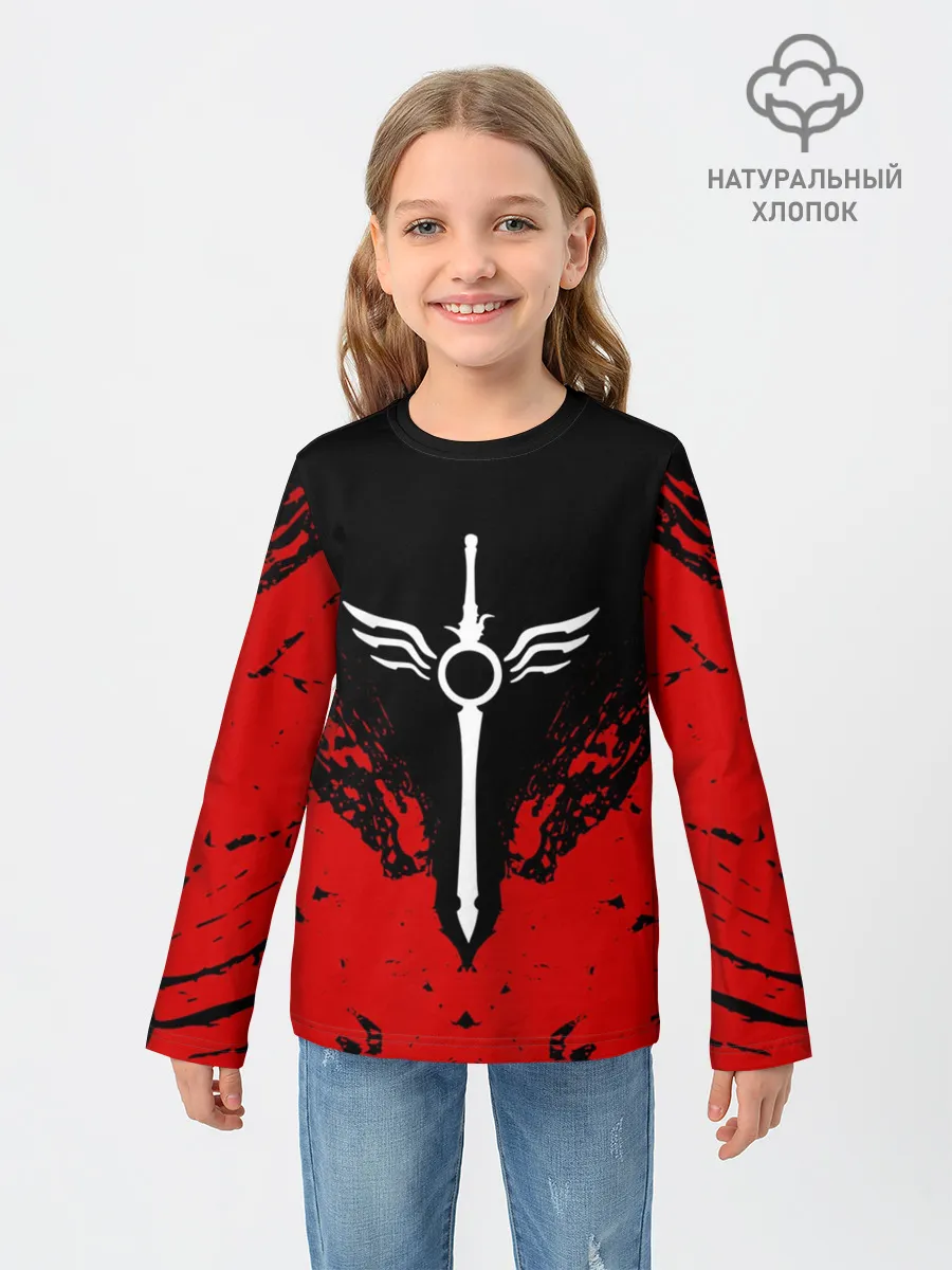 Детский лонгслив / DMC SWORD