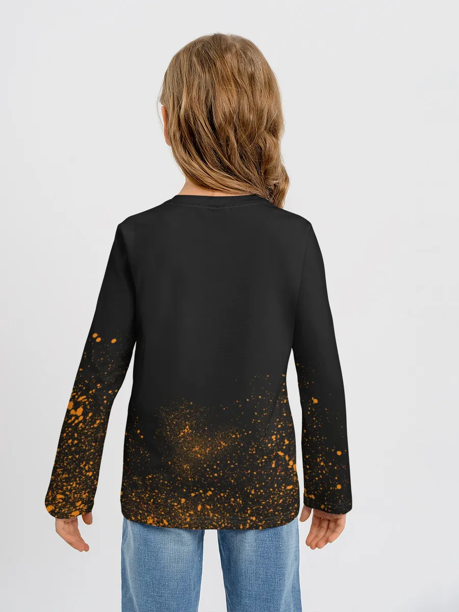 Детский лонгслив / Искры