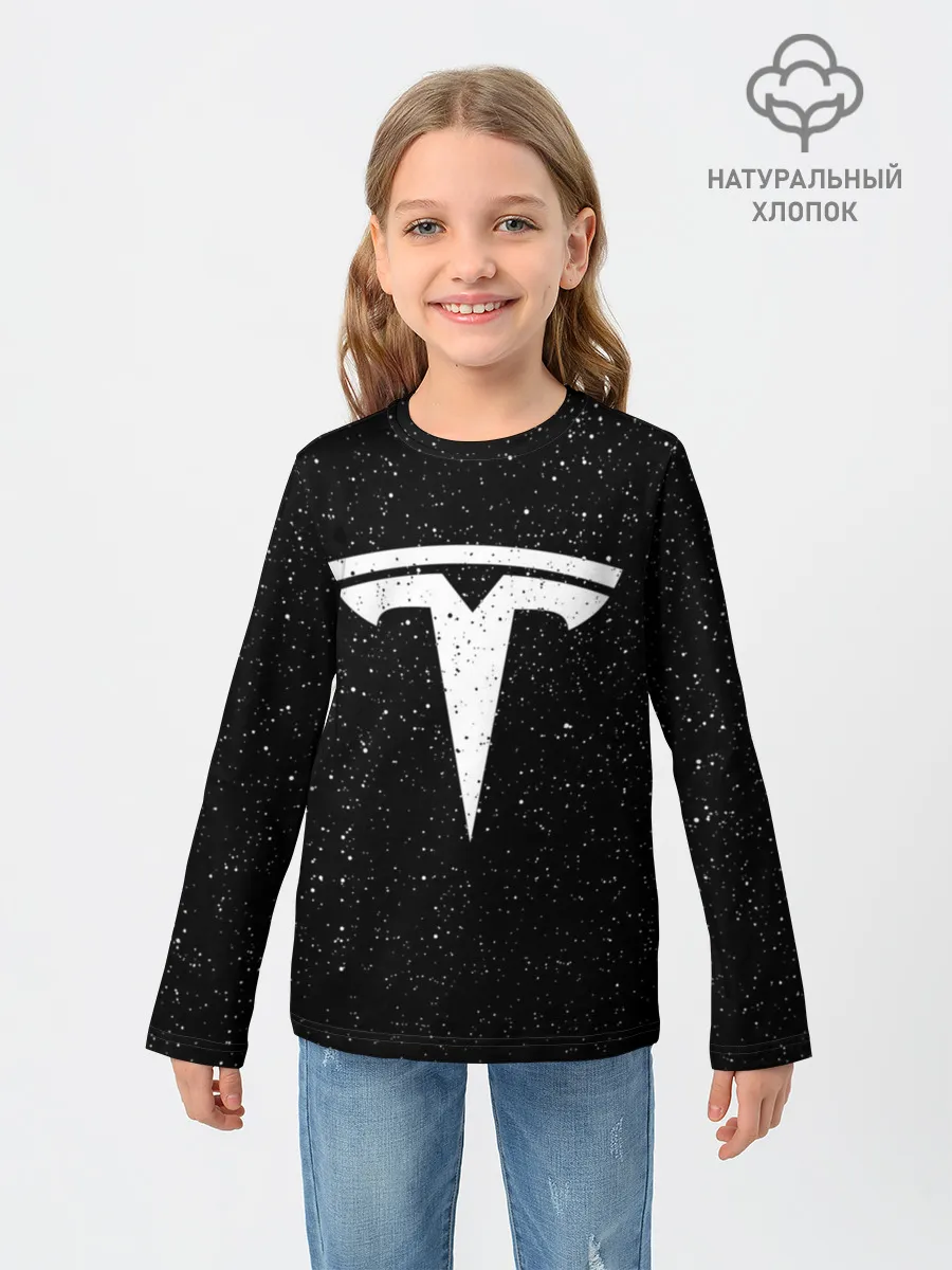Детский лонгслив / TESLA SPACE
