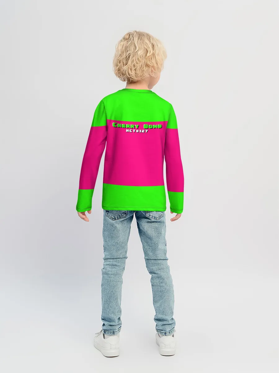 Детский лонгслив / NCT 127. Cherry Bomb
