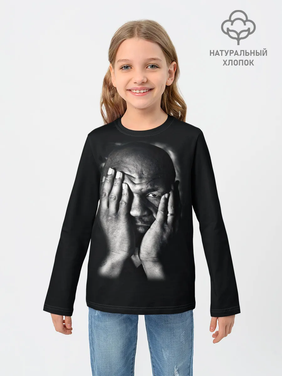 Детский лонгслив / Майк Тайсон