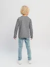 Детский лонгслив / Checkerboard