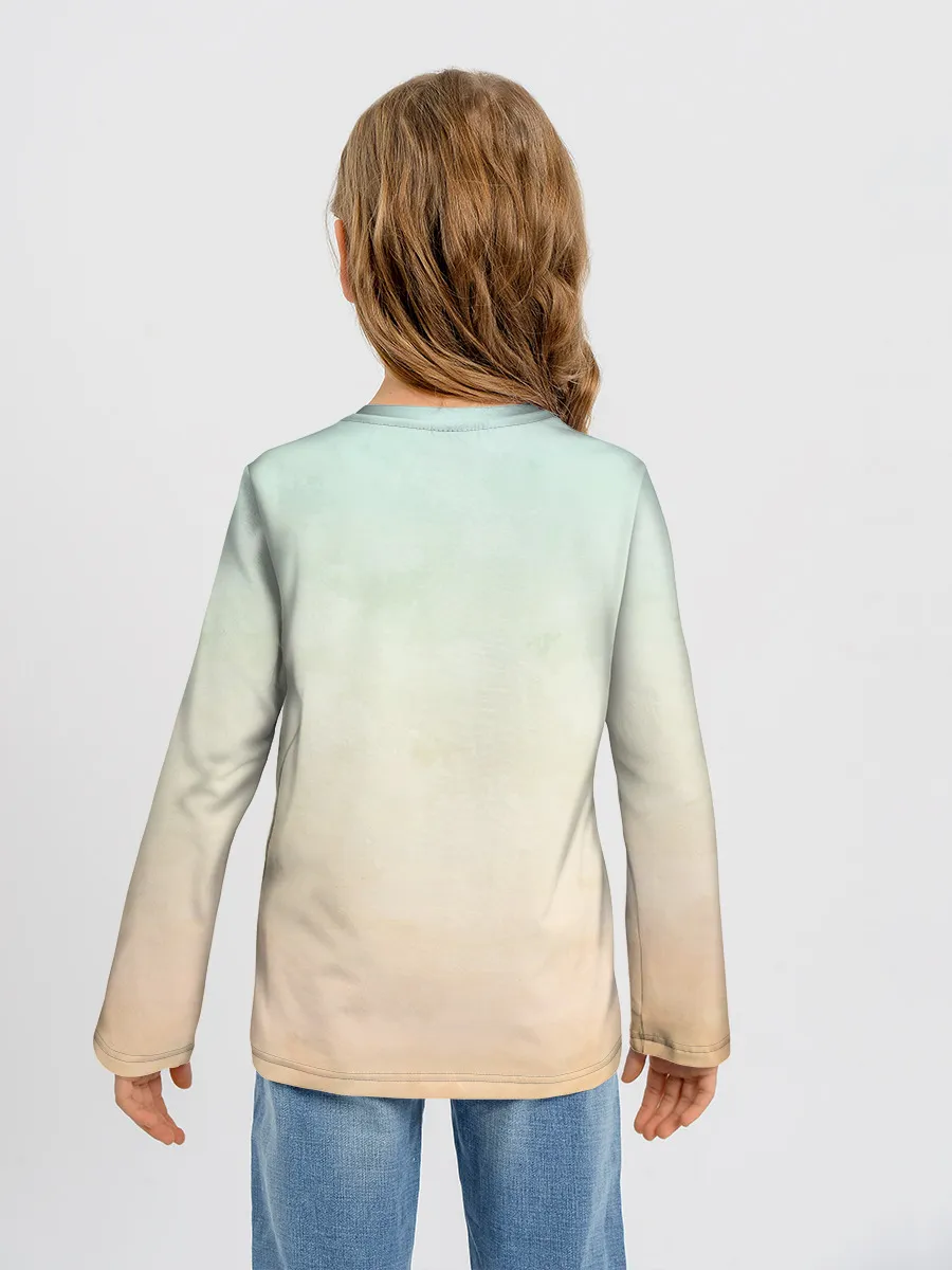 Детский лонгслив / Puglie Pug Like