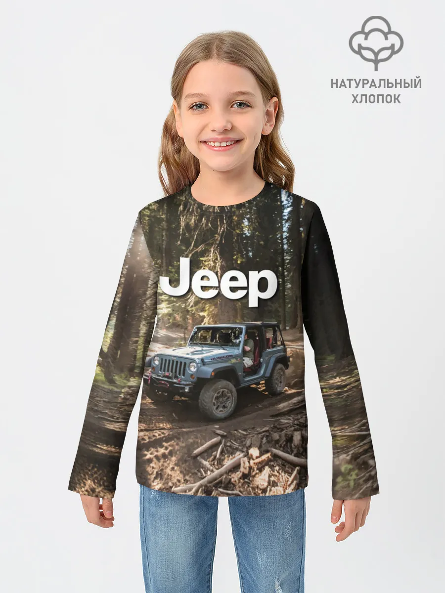 Детский лонгслив / Jeep