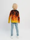 Детский лонгслив / FIRE PUMPKIN