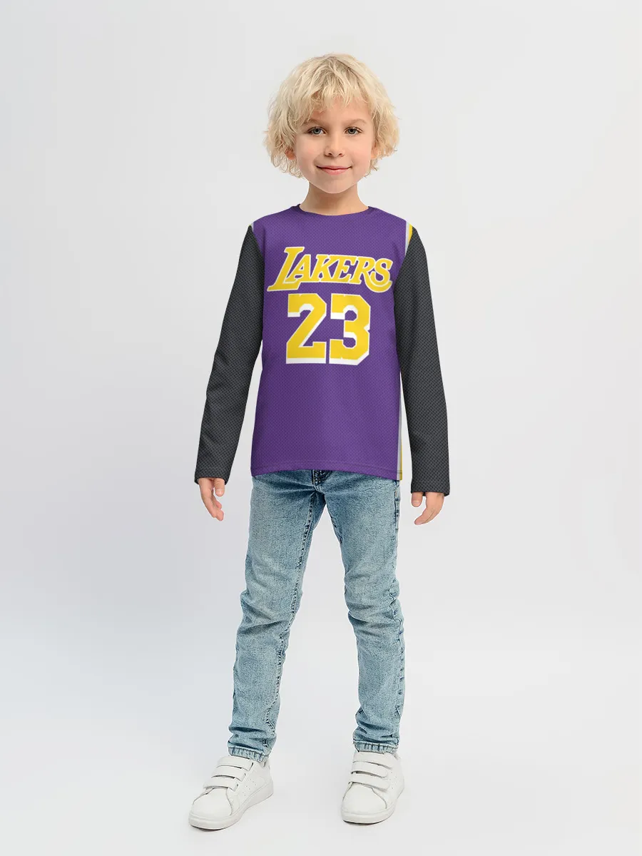 Детский лонгслив / James LA Lakers 2019