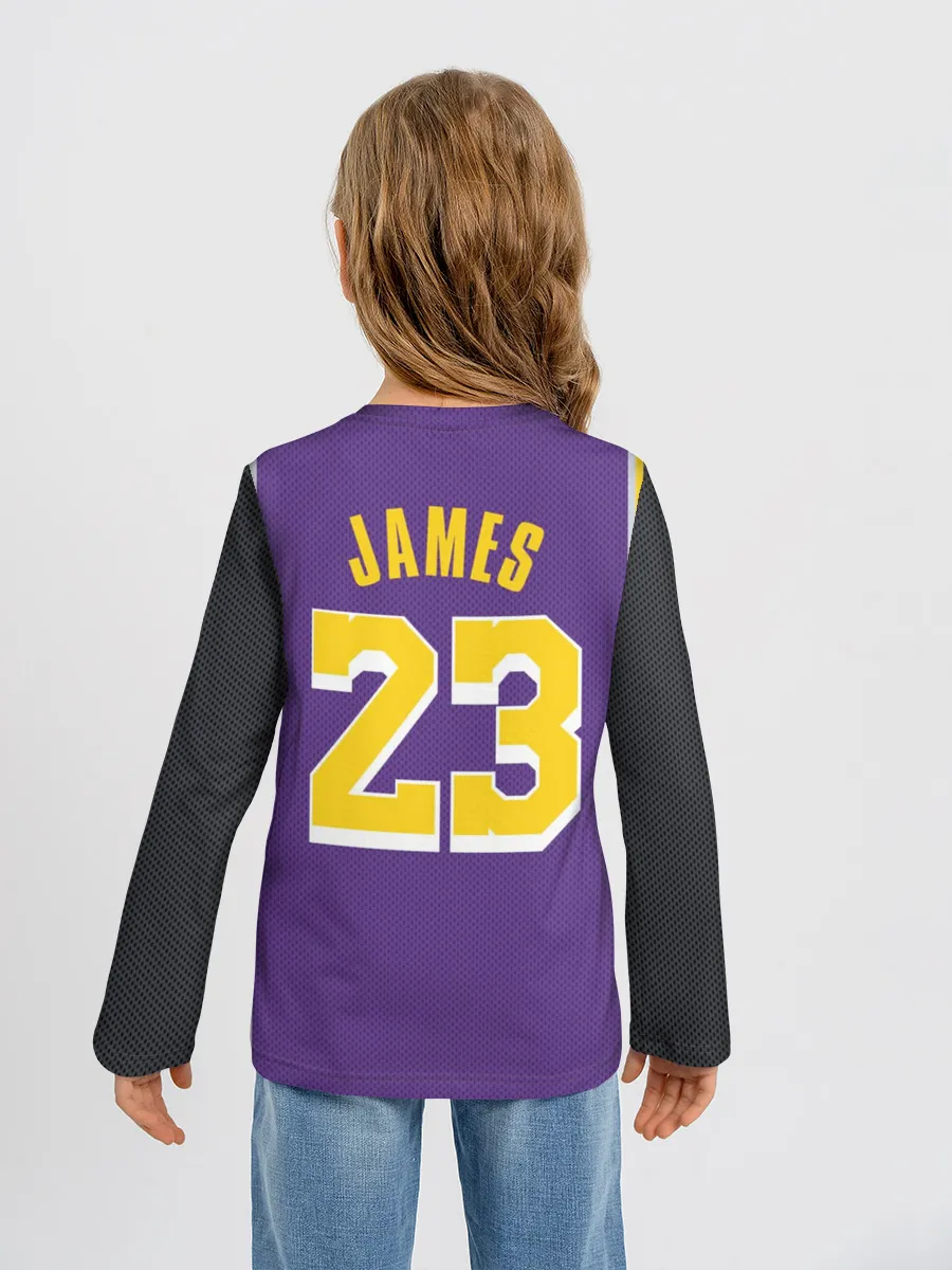 Детский лонгслив / James LA Lakers 2019