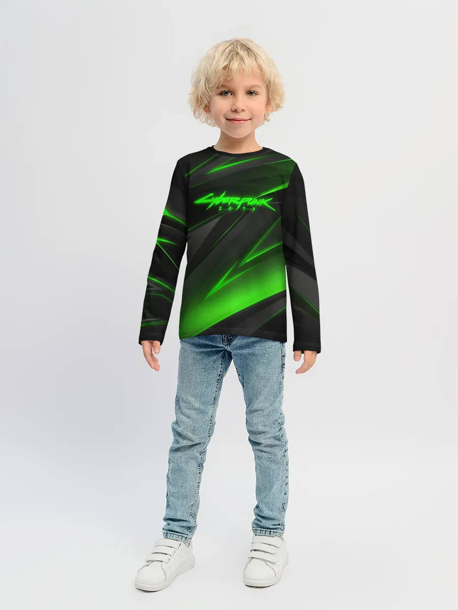 Детский лонгслив / CYBERPUNK 2077