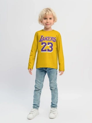 Детский лонгслив / James 18-19 LA Lakers home