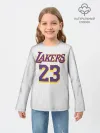 Детский лонгслив / James 18-19 third LA Lakers