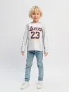 Детский лонгслив / James 18-19 third LA Lakers