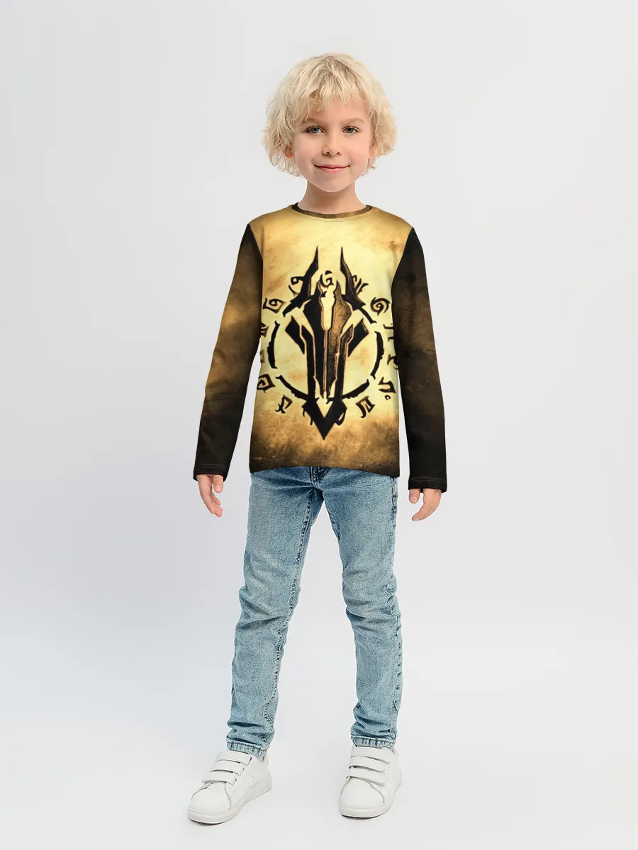 Детский лонгслив / Darksiders LOGO