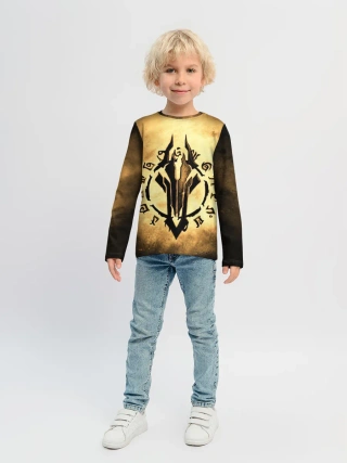 Детский лонгслив / Darksiders LOGO