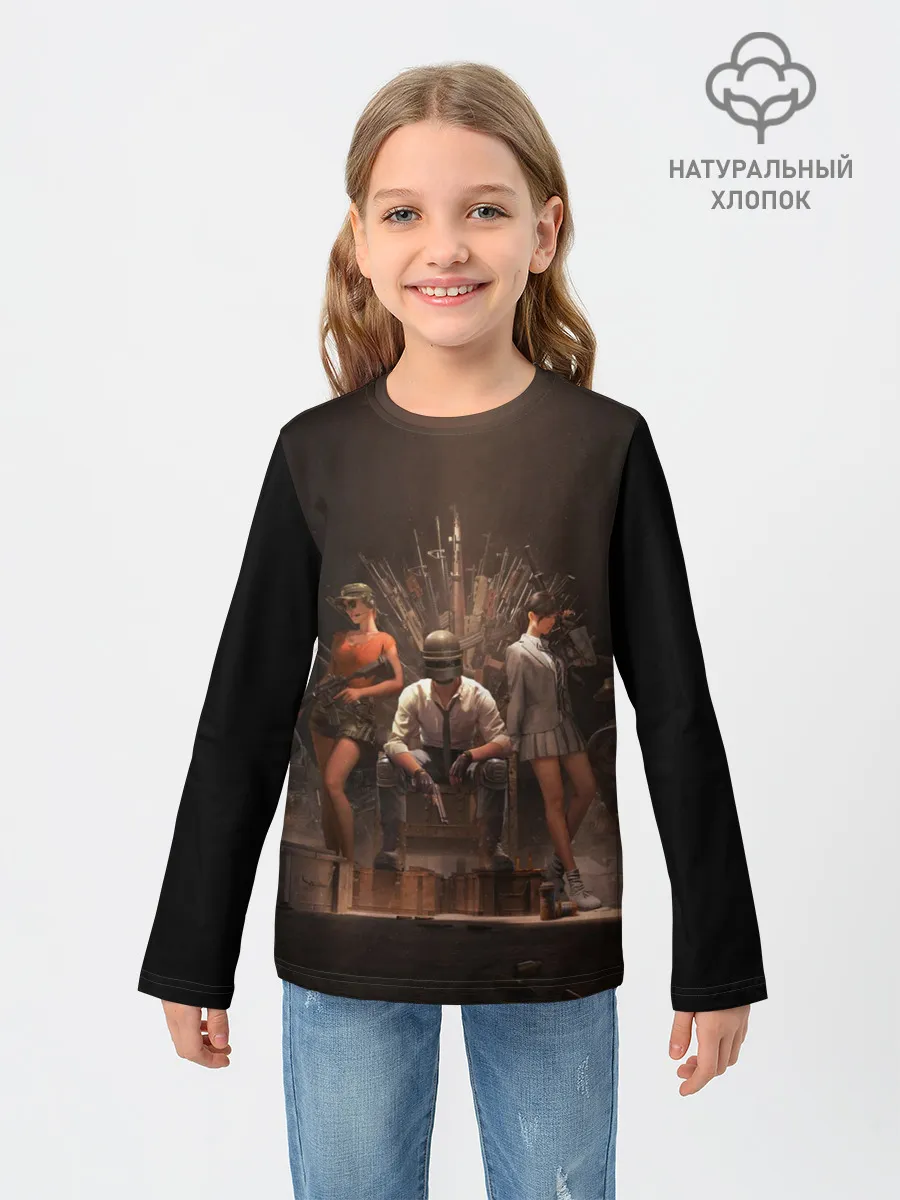 Детский лонгслив / PUBG