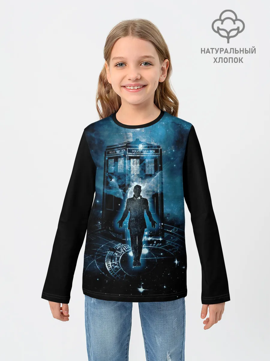 Детский лонгслив / Doctor Who