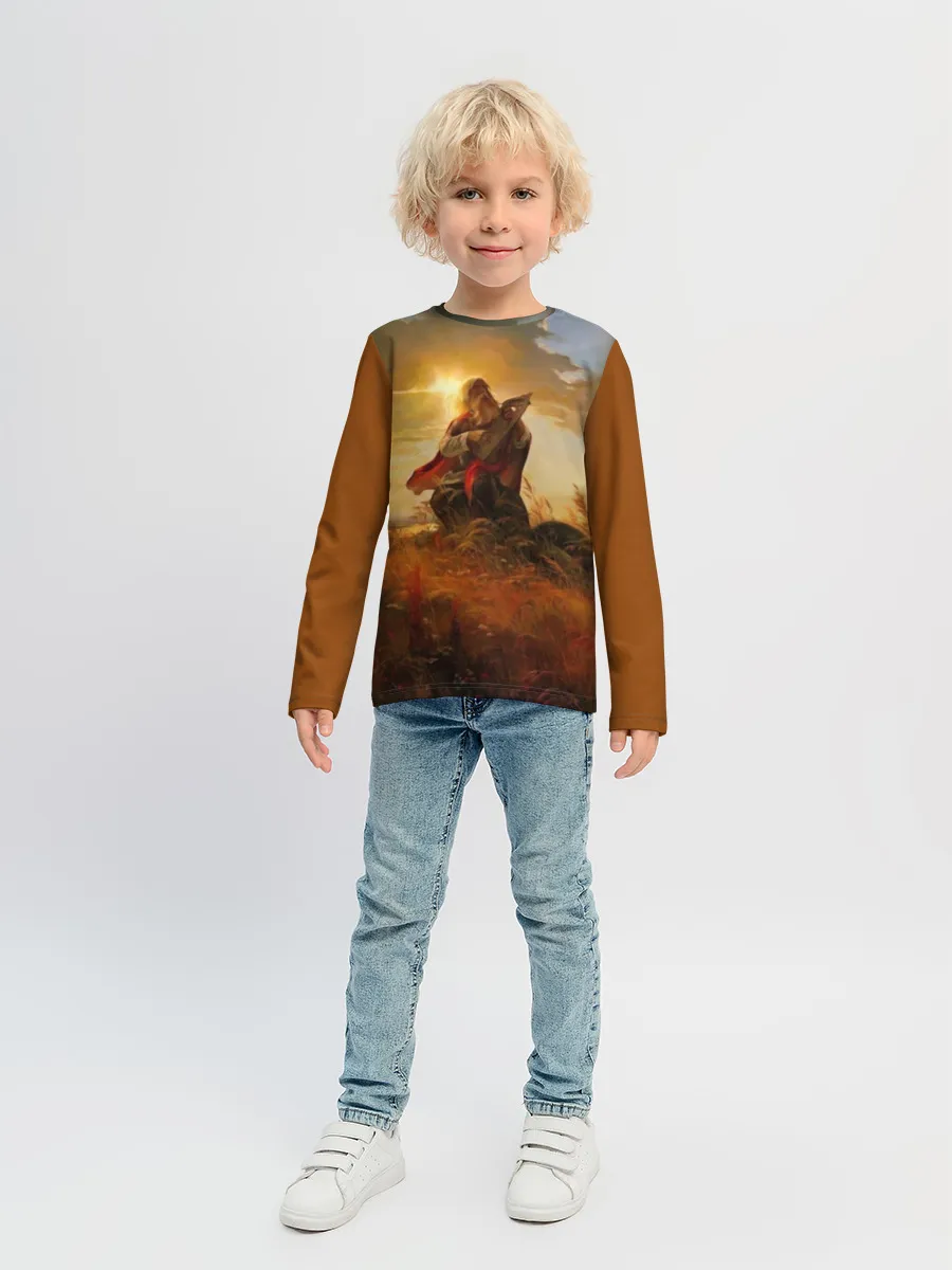 Детский лонгслив / русь