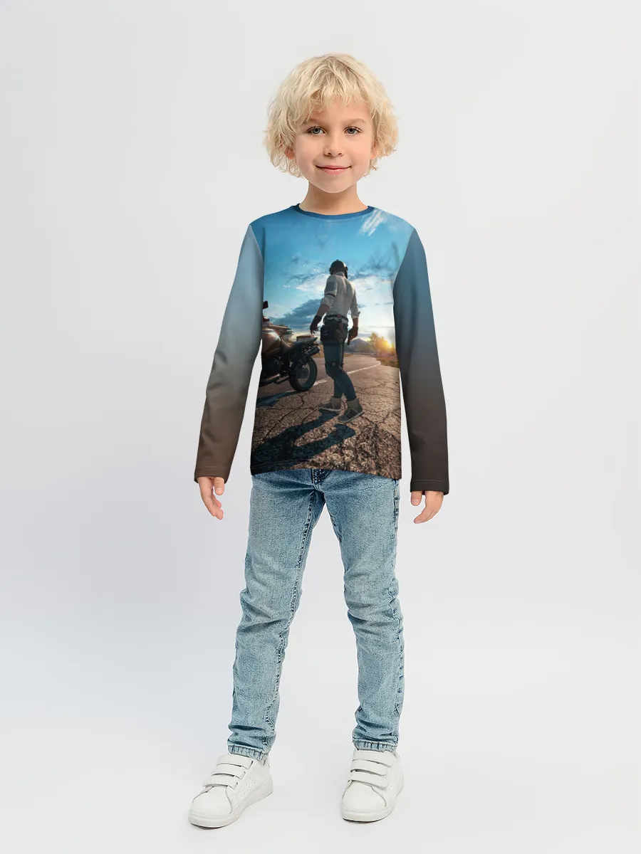 Детский лонгслив / PUBG