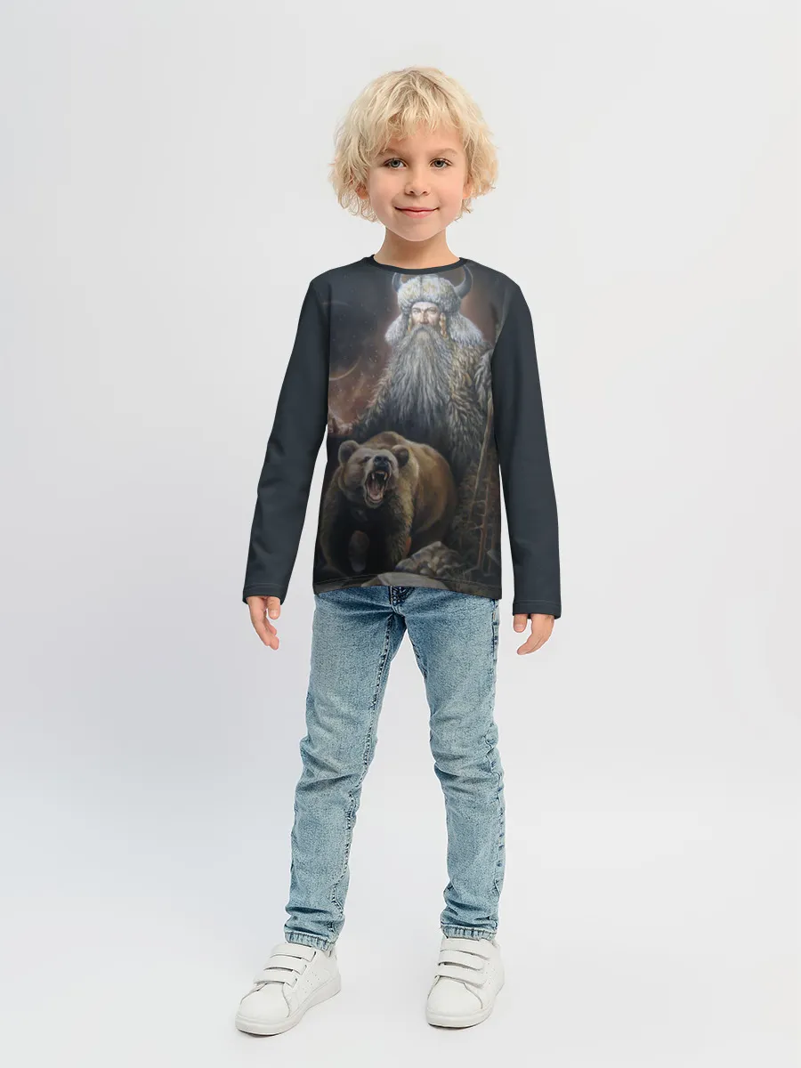 Детский лонгслив / Велес