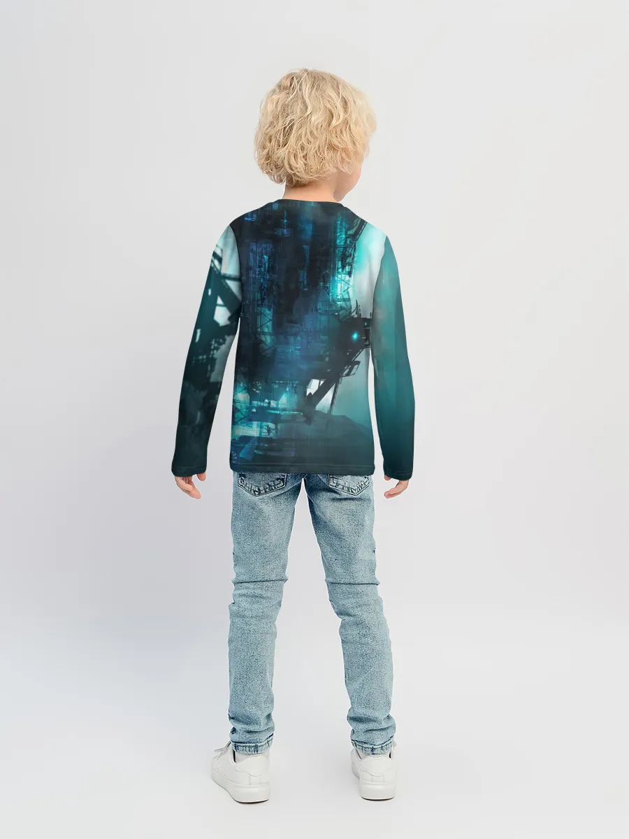 Детский лонгслив / Cyberpunk 2077