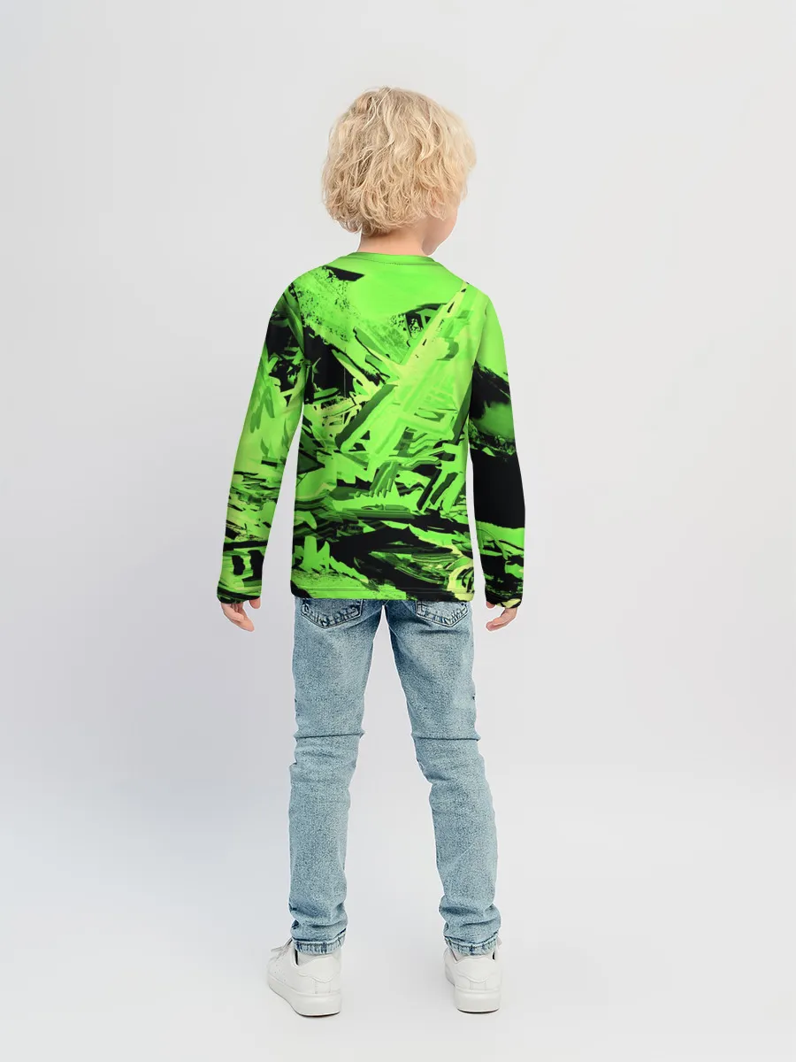 Детский лонгслив / Cyberpunk 2077