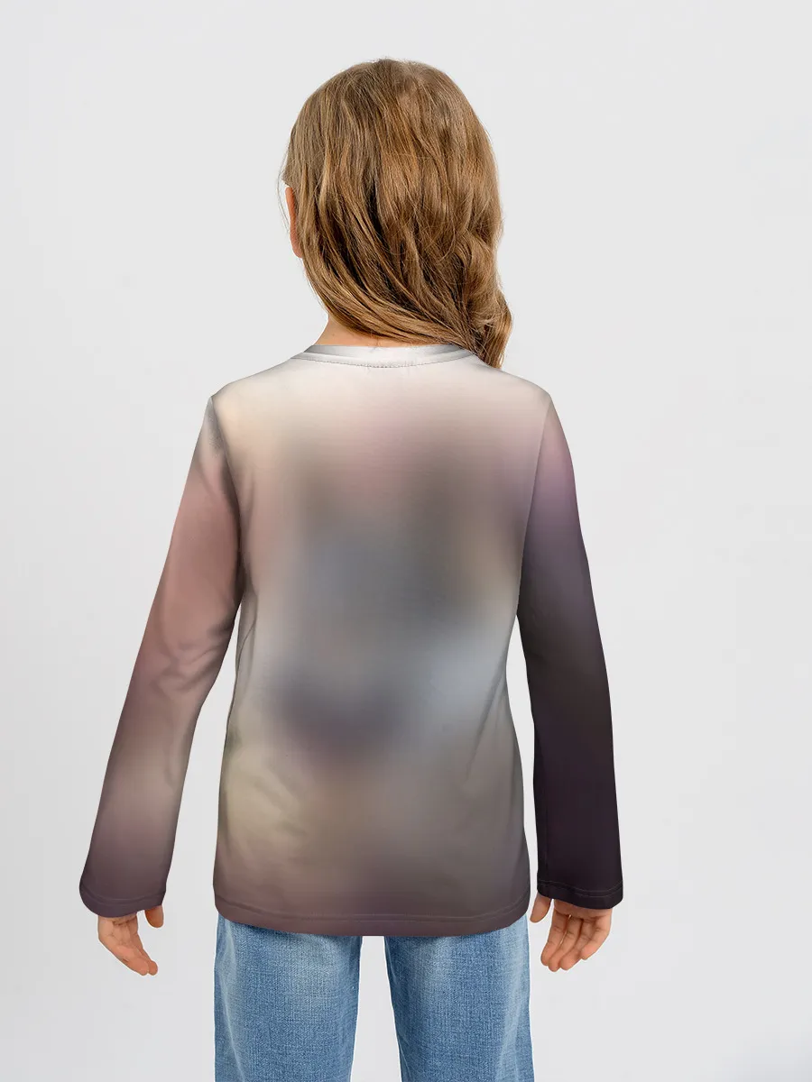 Детский лонгслив / Волк