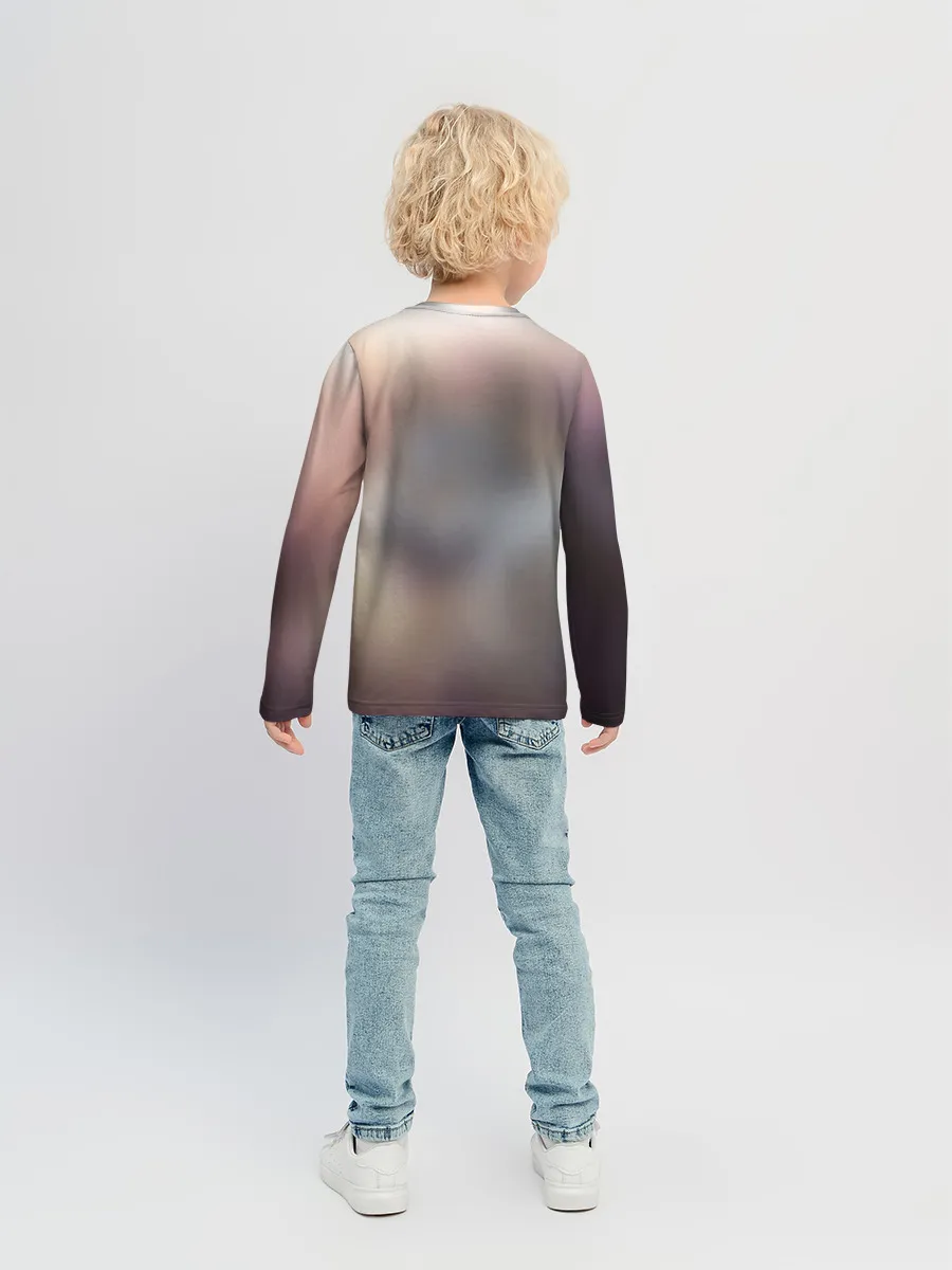 Детский лонгслив / Волк