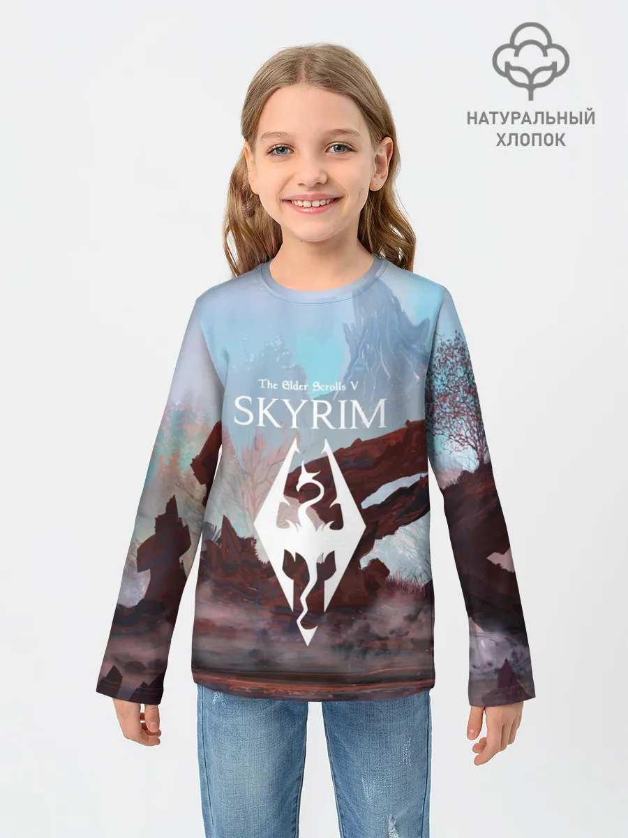 Детский лонгслив / The Elder Scrolls SKYRIM