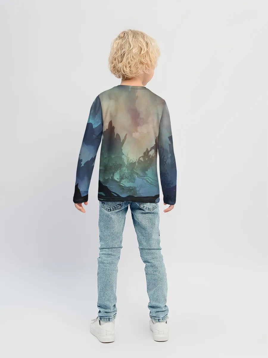 Детский лонгслив / The Elder Scrolls SKYRIM