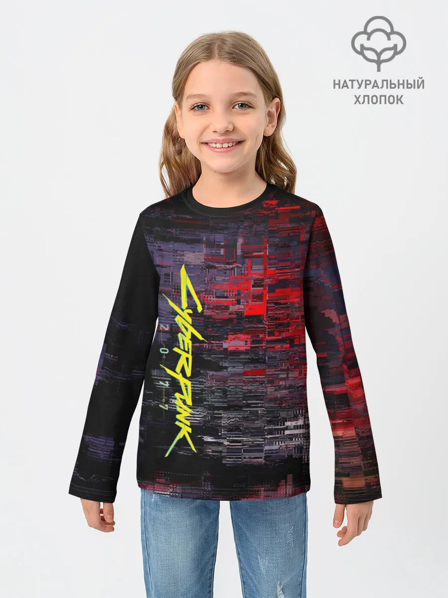 Детский лонгслив / CYBERPUNK 2077