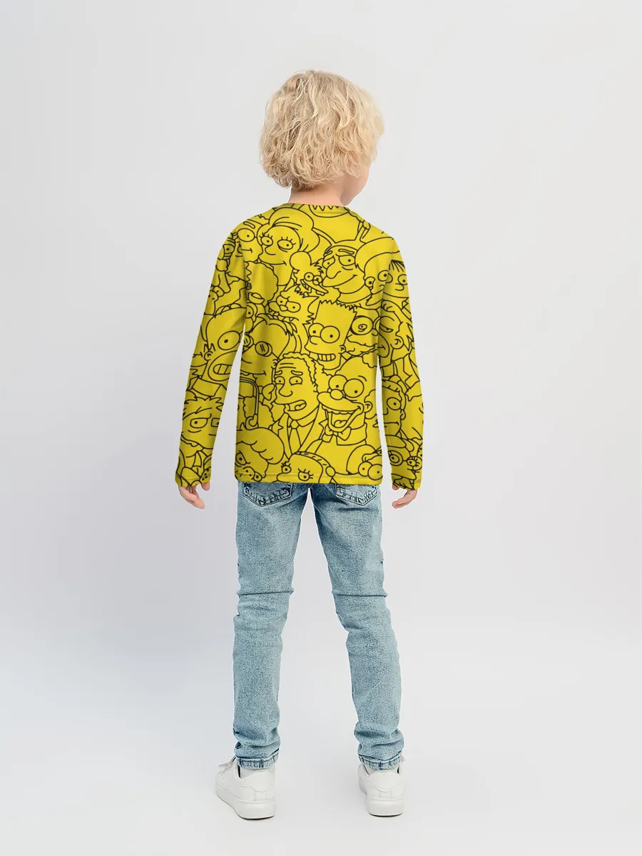 Детский лонгслив / Симпсоны