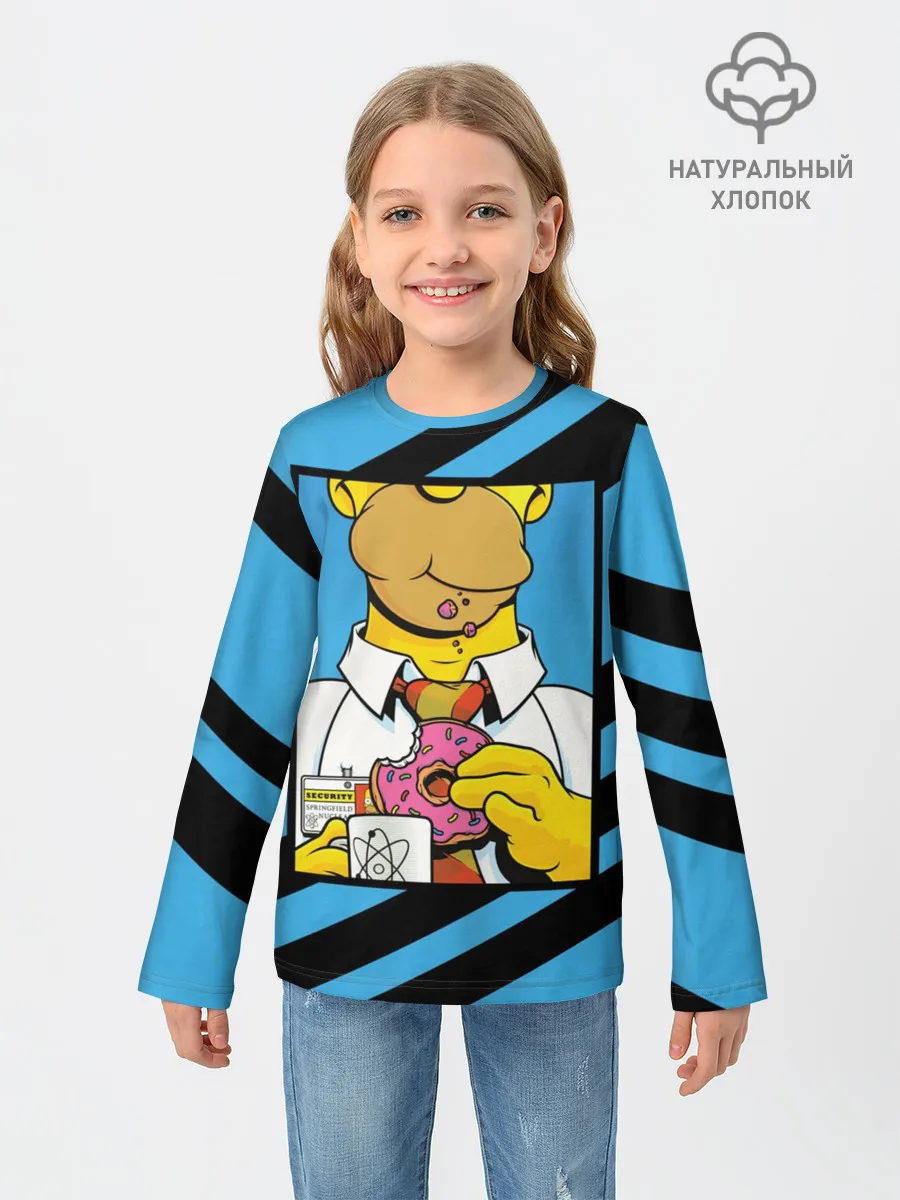 Детский лонгслив / Отличительные Черты