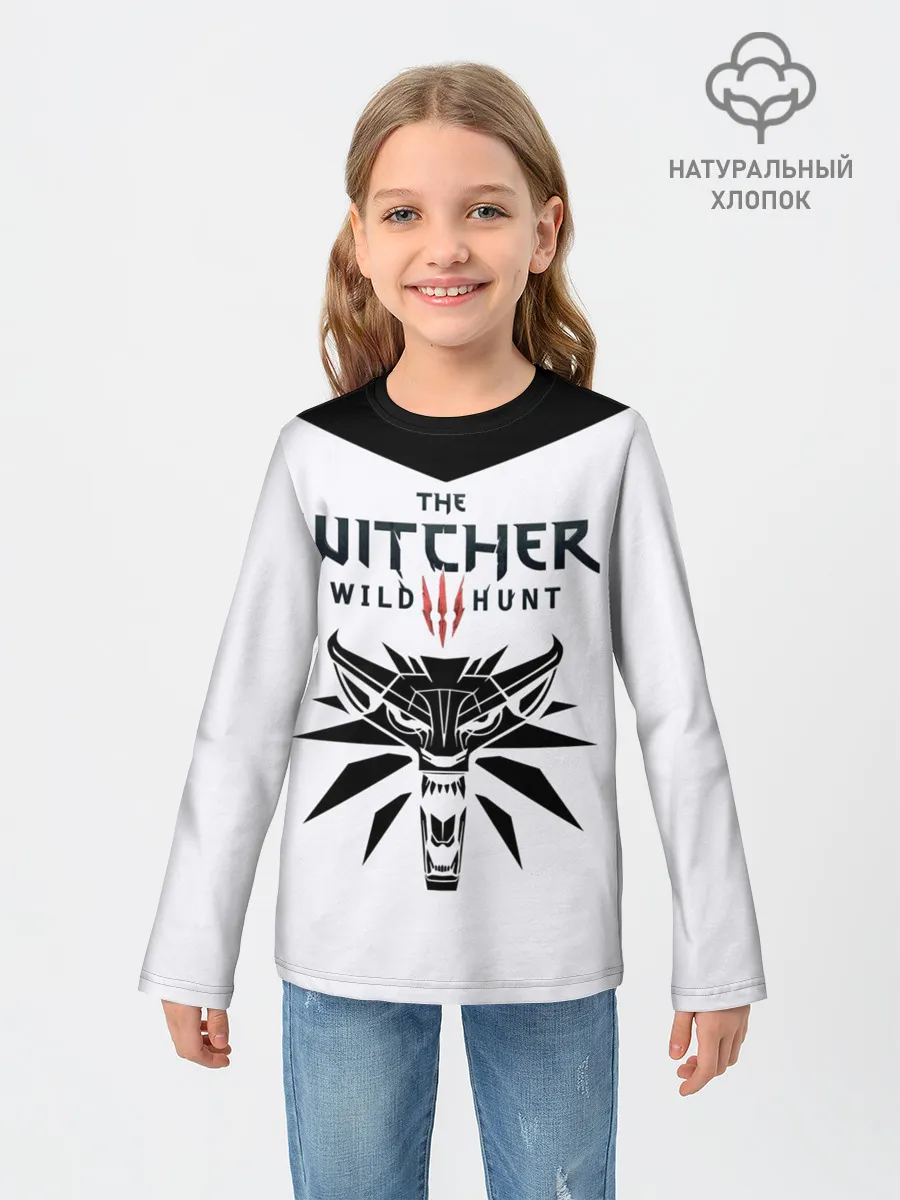 Детский лонгслив / THE WITCHER 3: WILD HUNT