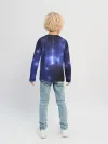 Детский лонгслив / Космический Волк