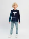Детский лонгслив / Tesla Motors