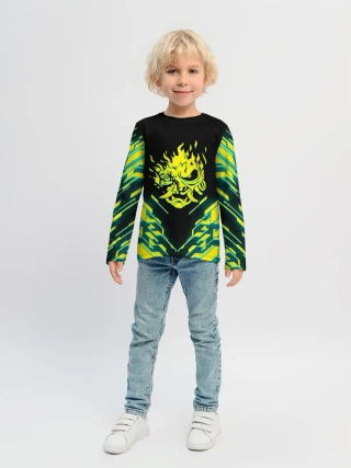 Детский лонгслив / CYBERPUNK 2077