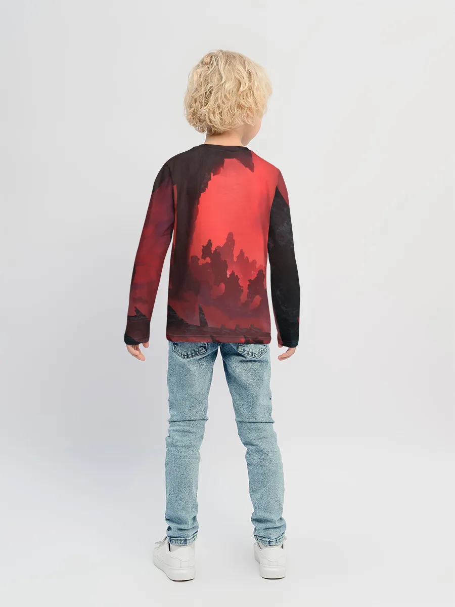 Детский лонгслив / The Elder Scrolls SKYRIM