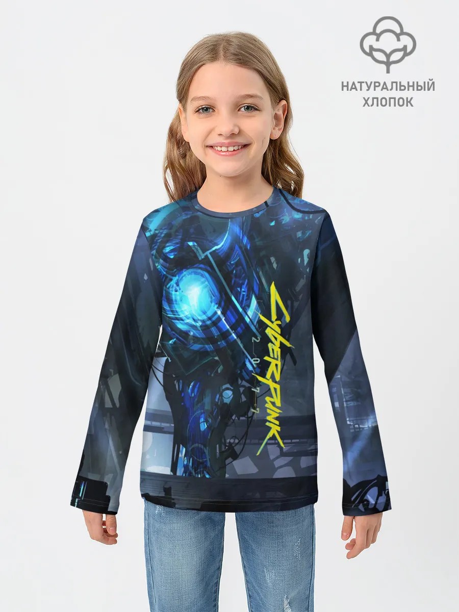 Детский лонгслив / CYBERPUNK 2077