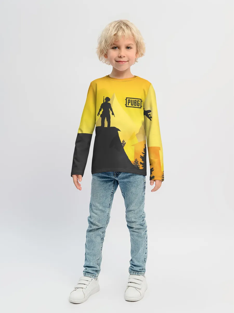 Детский лонгслив / PUBG