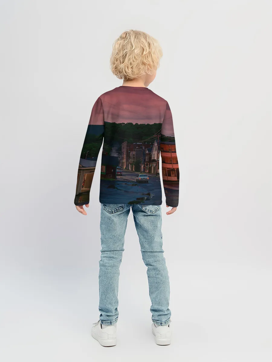 Детский лонгслив / Кошачья Атака!