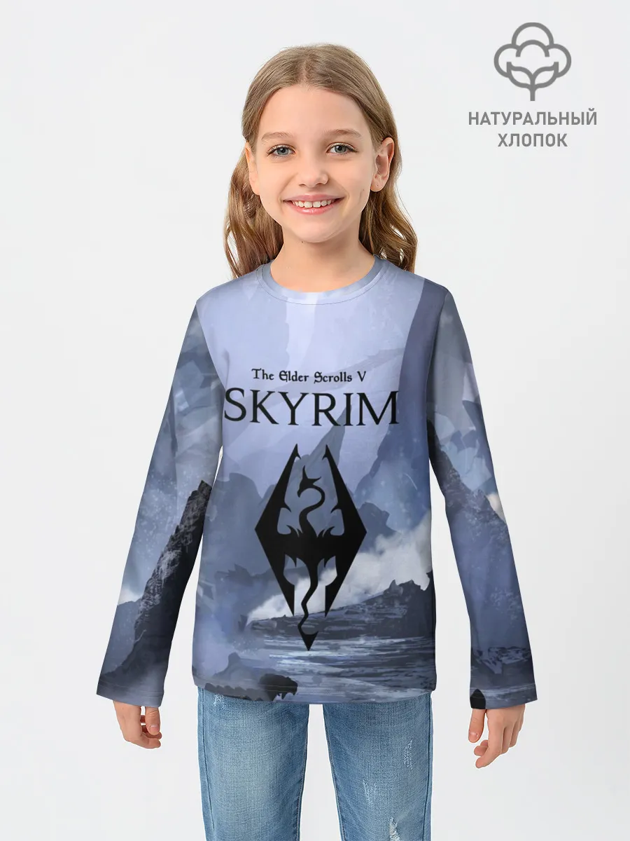 Детский лонгслив / THE ELDER SCROLLS 5 SKYRIM