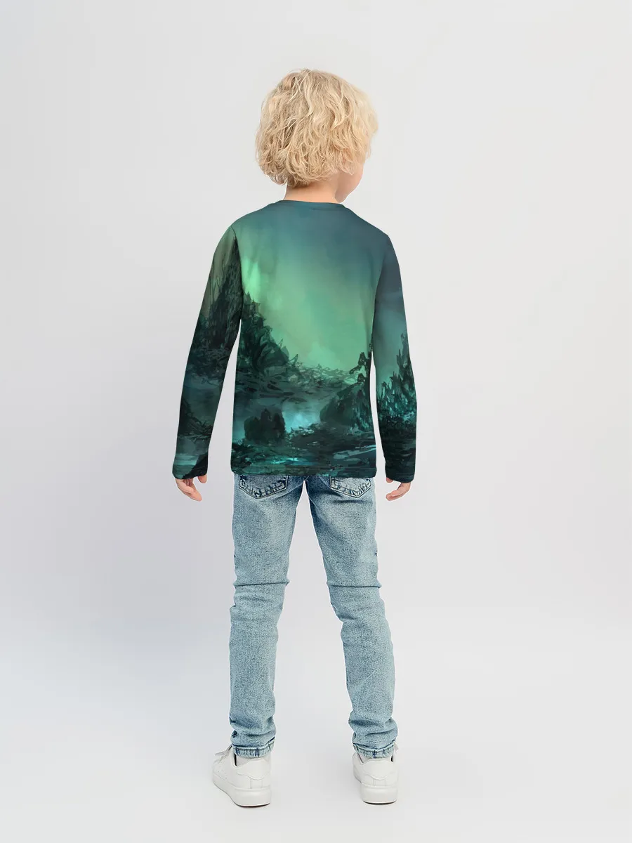 Детский лонгслив / SKYRIM