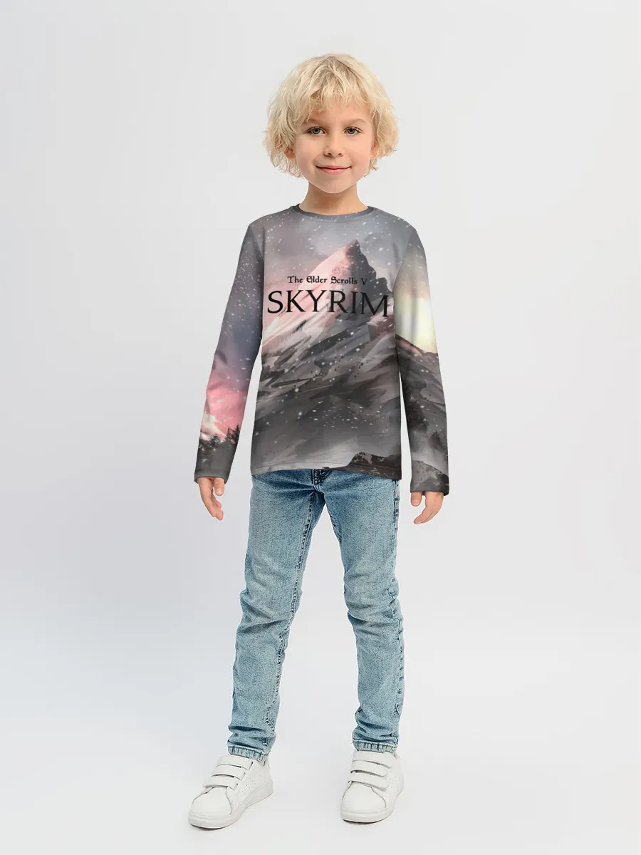 Детский лонгслив / The Elder Scrolls Skyrim